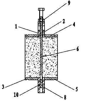 Gate type rapid locking device