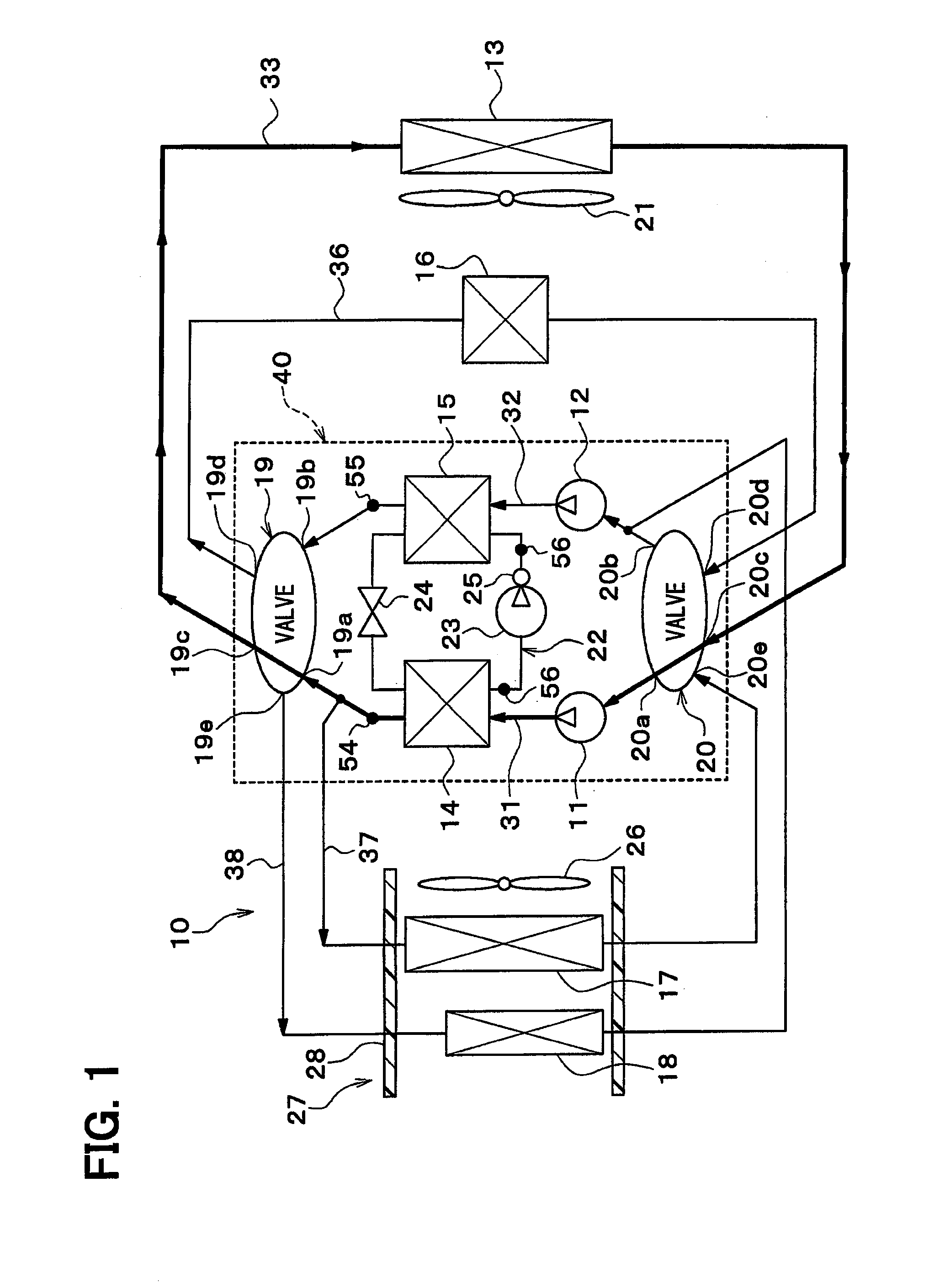 Vehicular heat management system