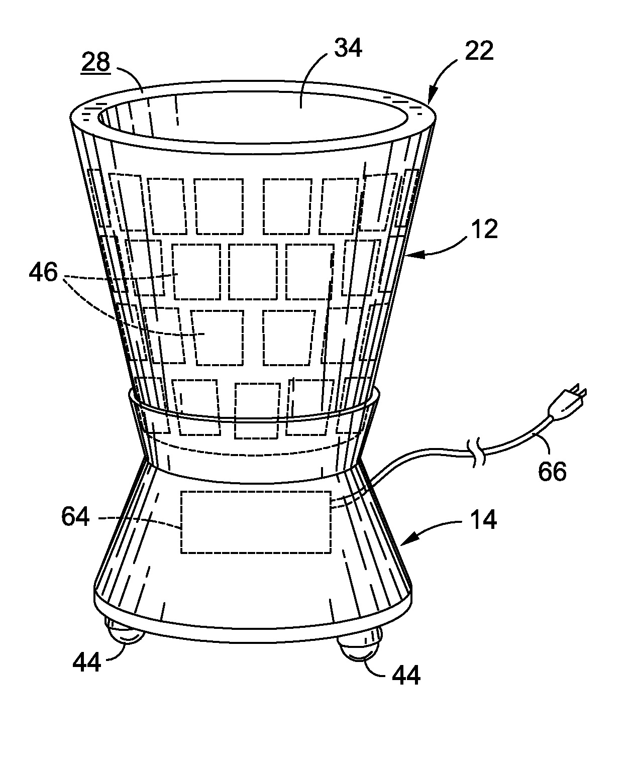 Refreezable ice barrel