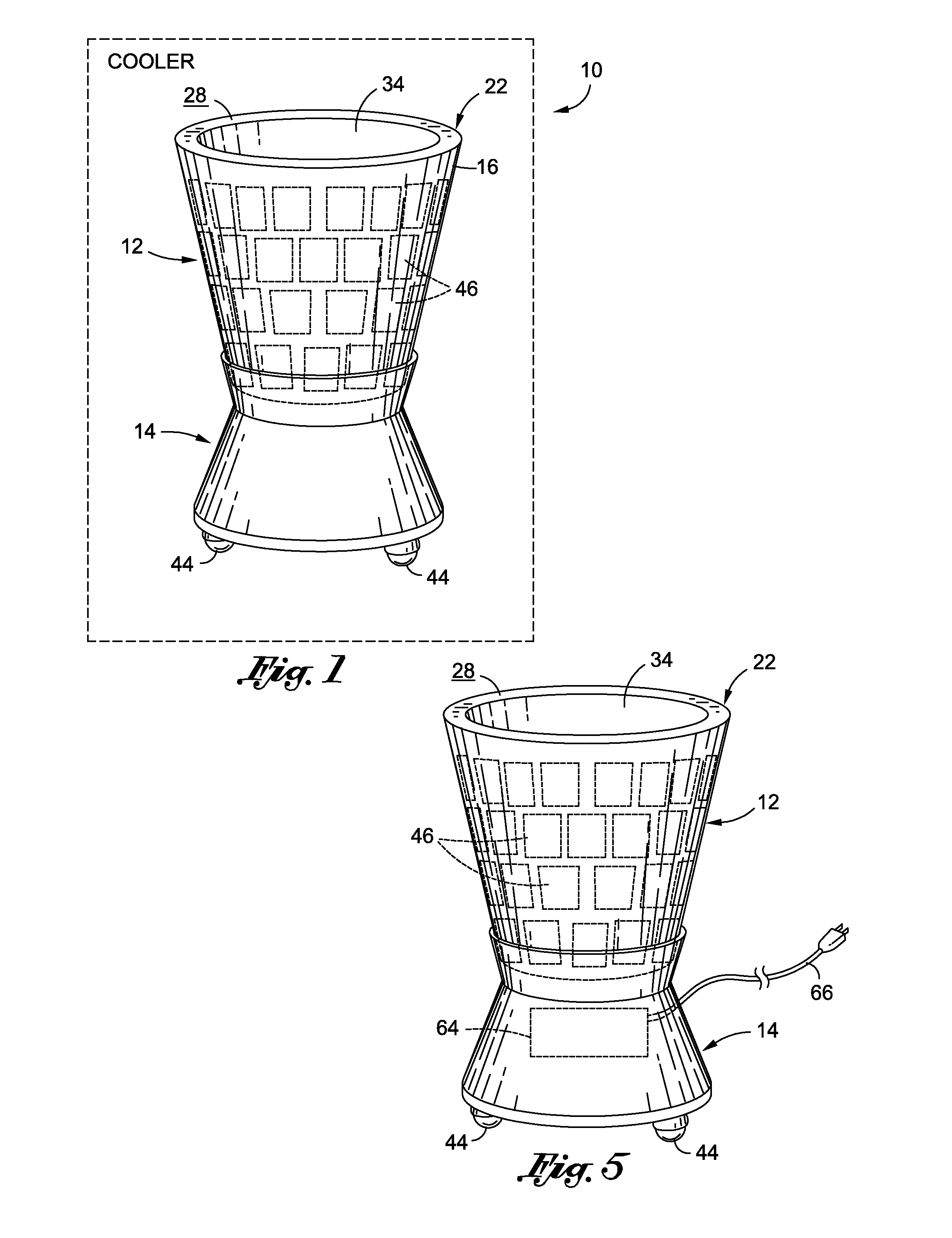 Refreezable ice barrel