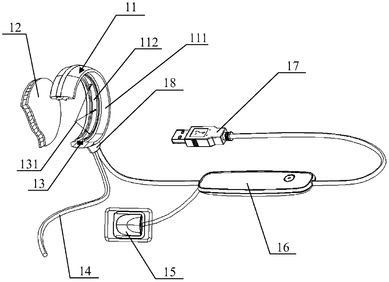 Connection ring and automatic x-ray controller