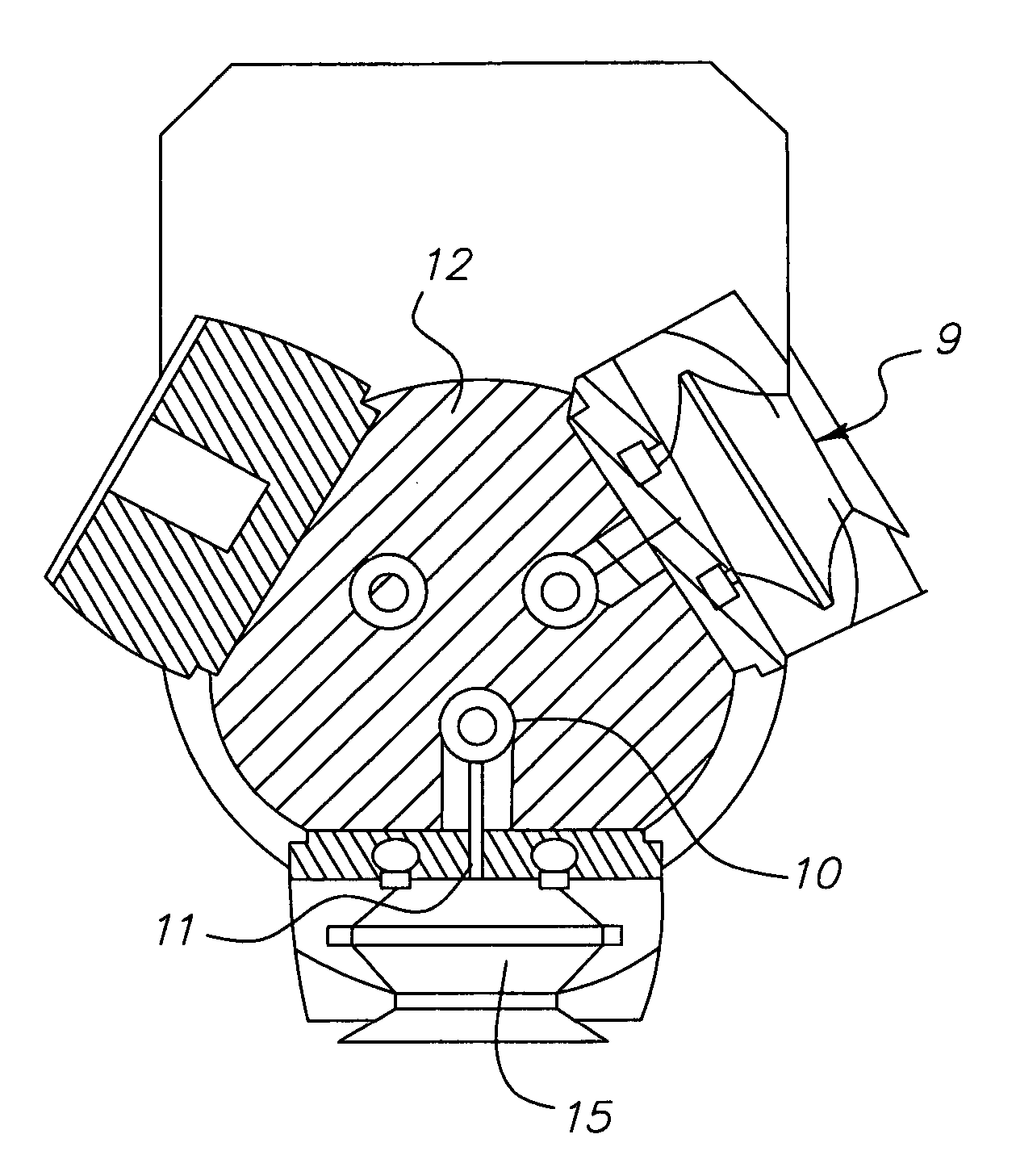 Multi-positionable rotary vacuum head for product processing