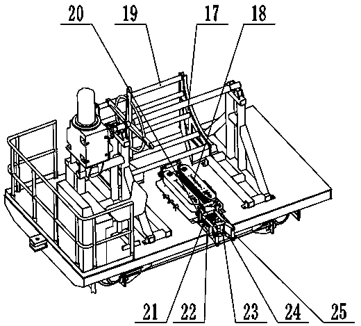 Cable laying equipment for urban rail transit