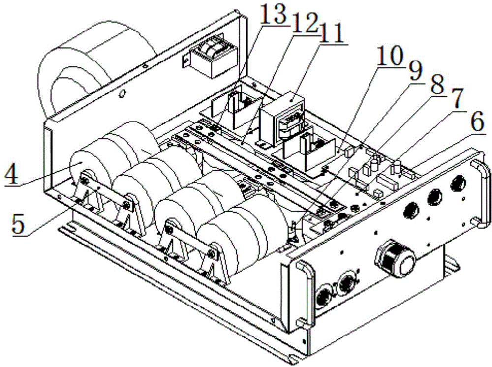 Electromagnetic induction type heating device for roasted nuts and seeds