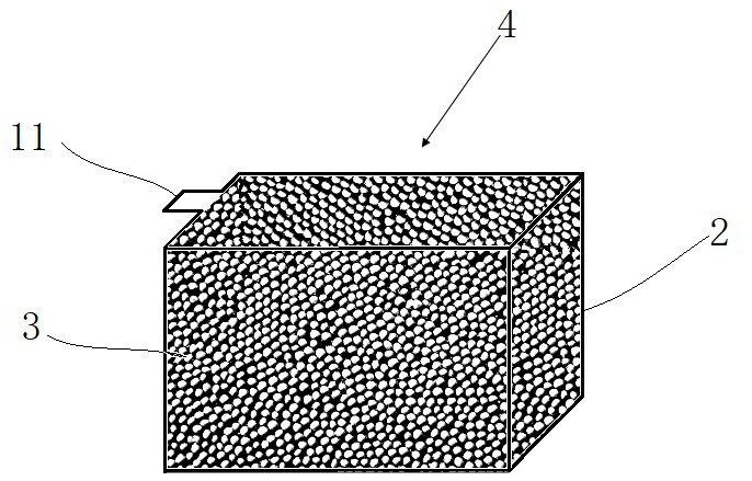 Air pressure low carbon packaging method, packaging box and plate