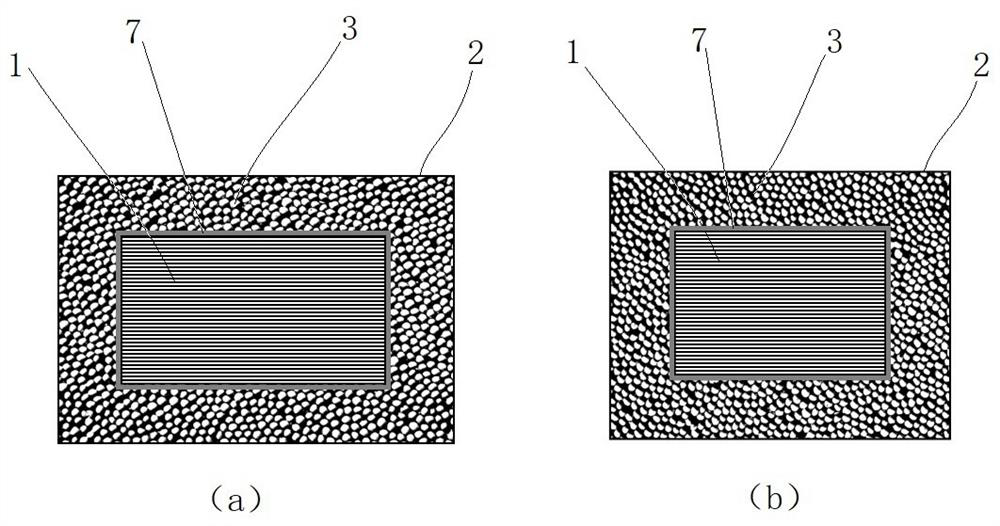 Air pressure low carbon packaging method, packaging box and plate