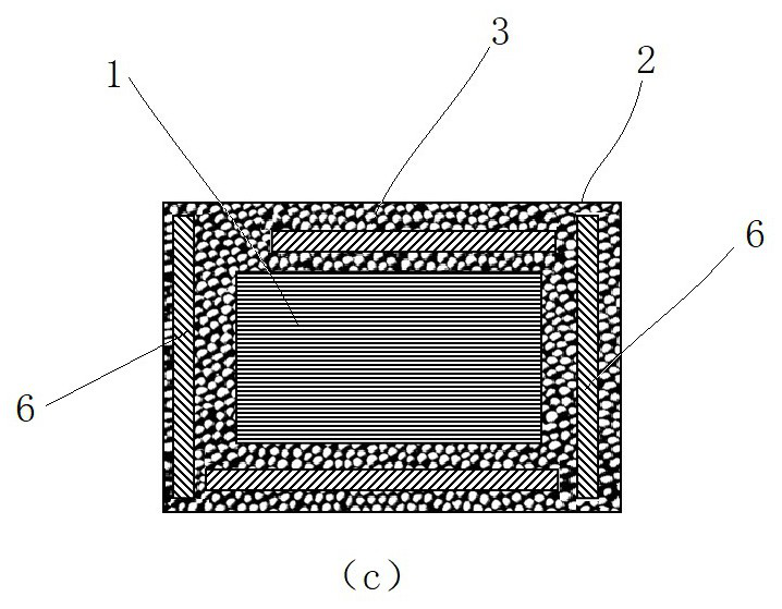 Air pressure low carbon packaging method, packaging box and plate