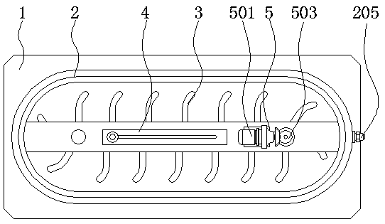 Liquid soaking device for facial mask processing