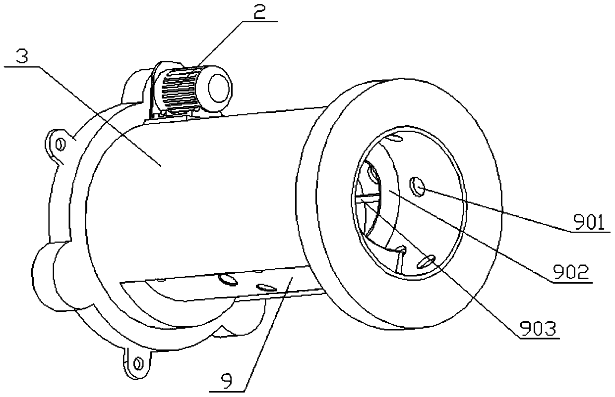 Device for cleaning and processing clams