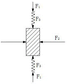 System for carrying out dynamic triaxial test by using high frequency circulating water pressure