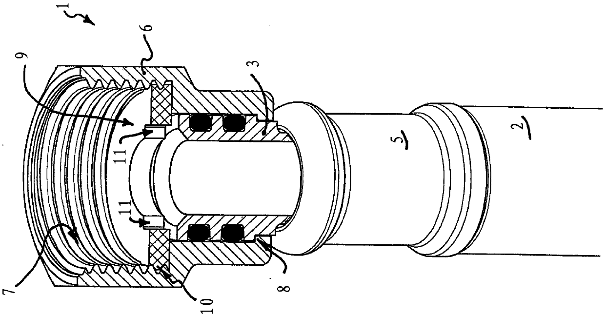 Sanitary line attachment