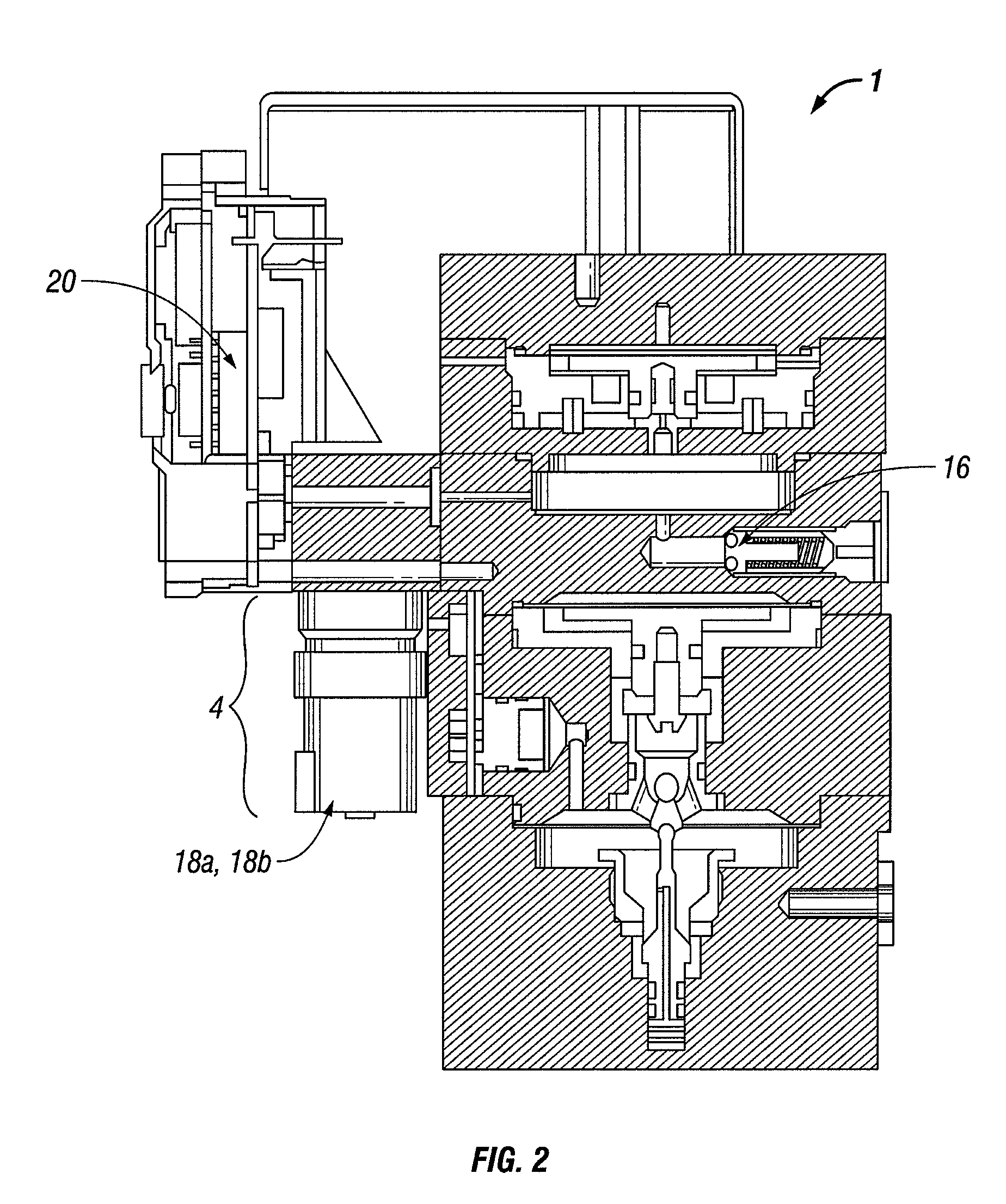 High pressure transducer