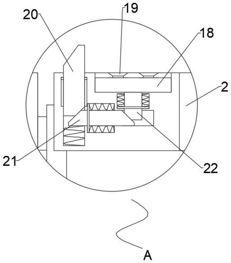 Automatic material taking and placing mechanism of engraving and milling machine