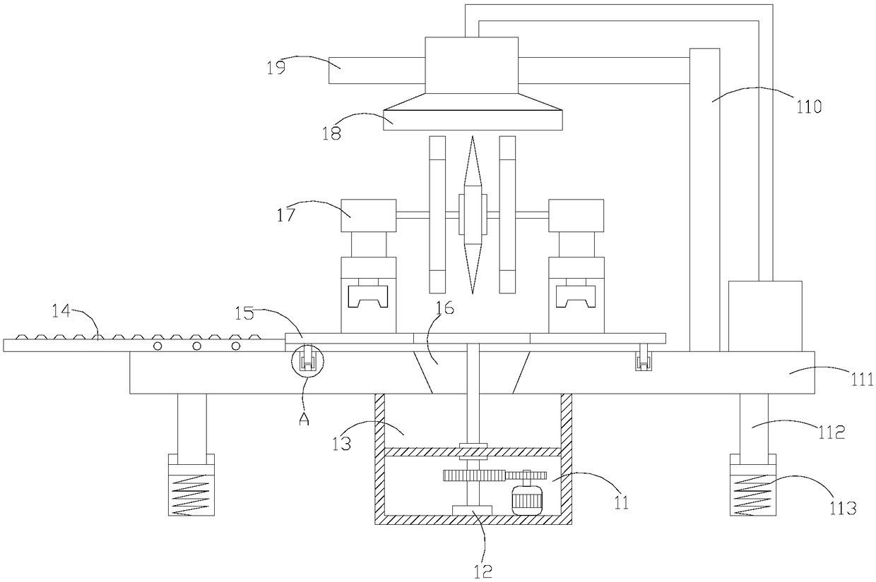 Diamond machining platform with all-around fine polishing function