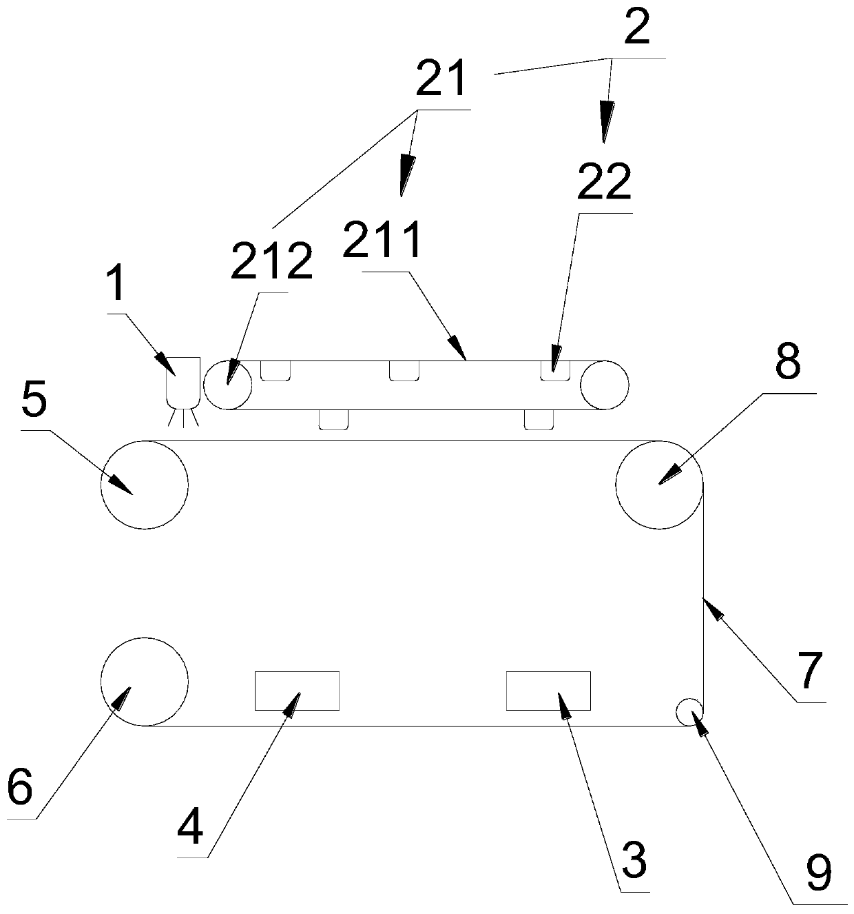 Solar cell buffer layer preparation device