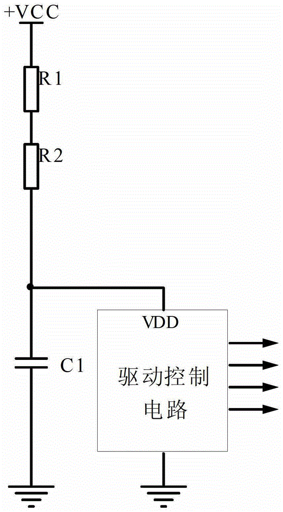 A control circuit for led AC drive