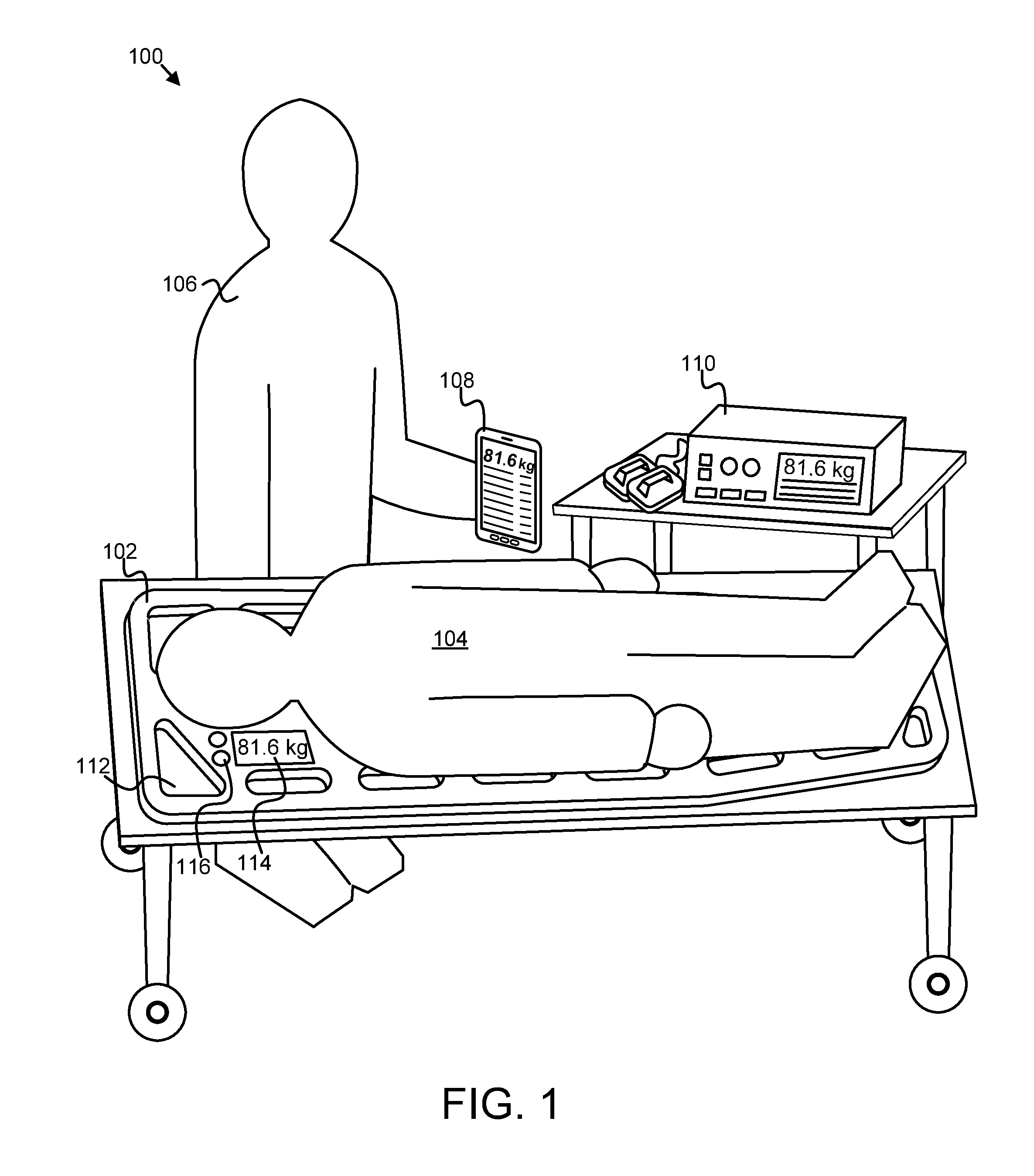 Emergency response backboard with integrated scale