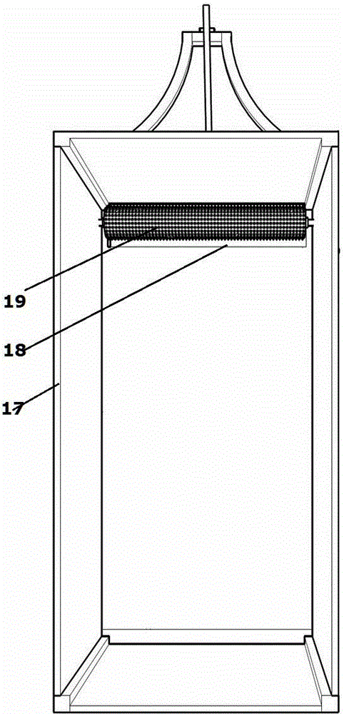 Double-layer straw mulch-laying machine for orchard