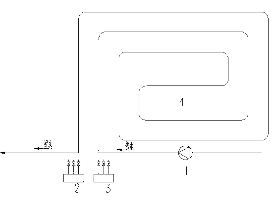 Method for cleaning floor heating pipes