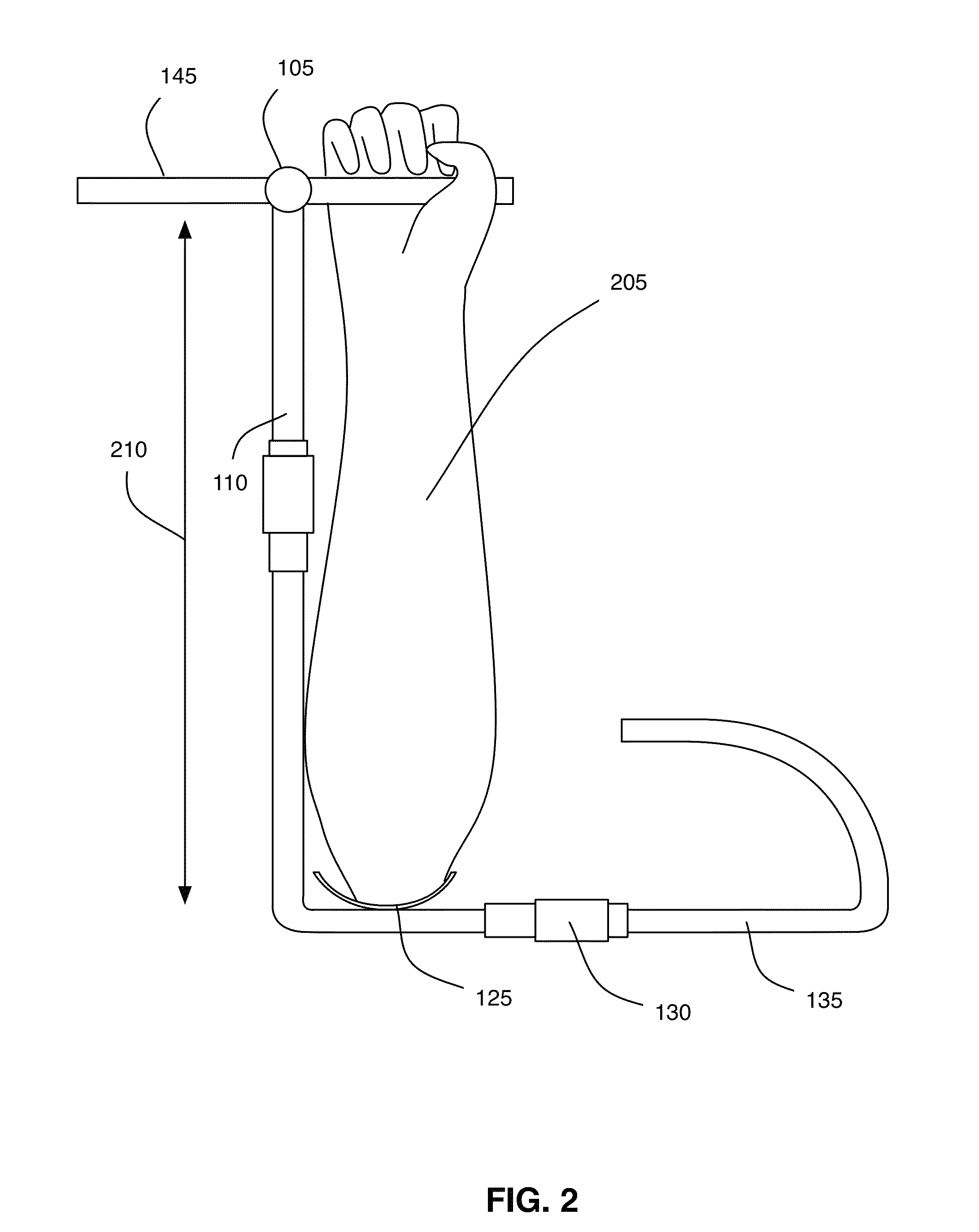 Humerus-stabilized shoulder stretch device