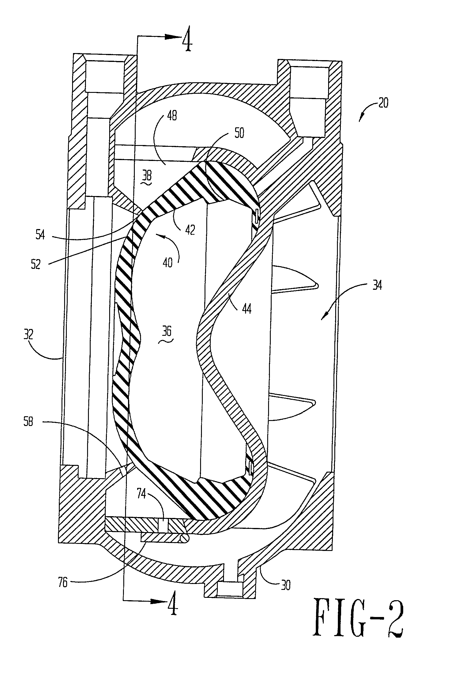 Roll seal control valve