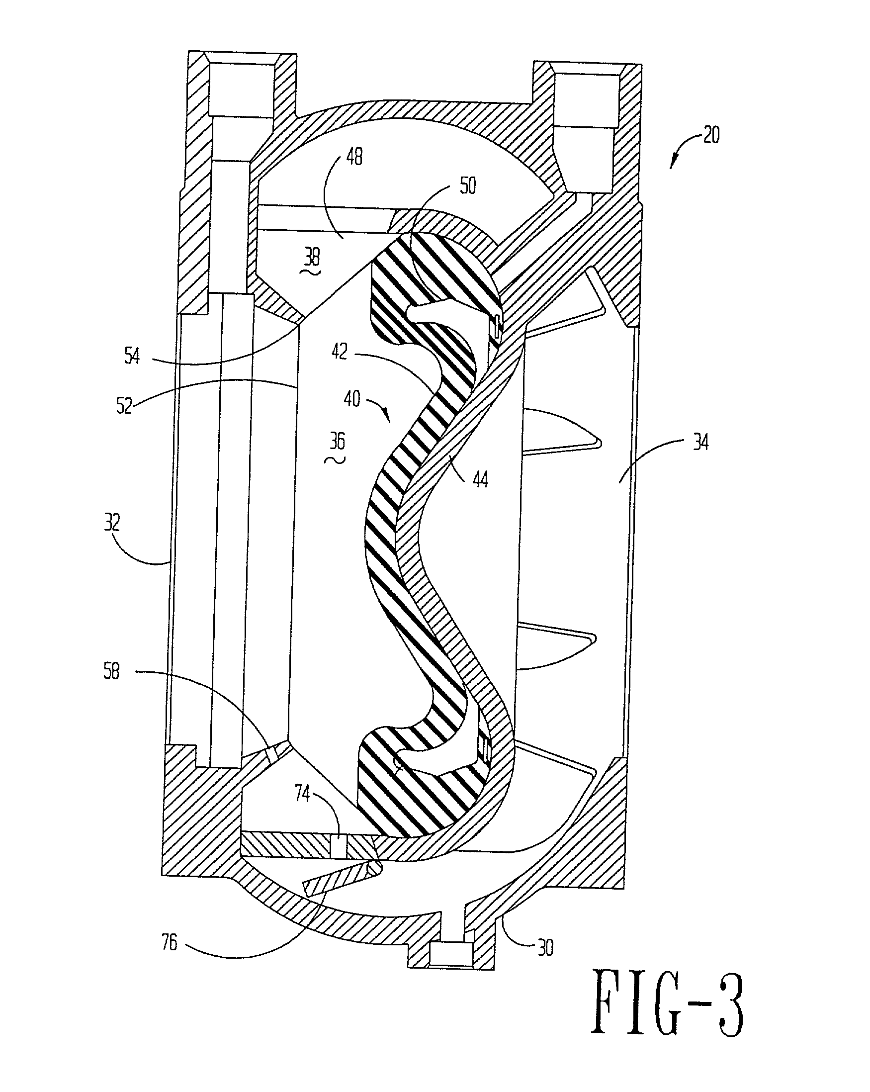 Roll seal control valve