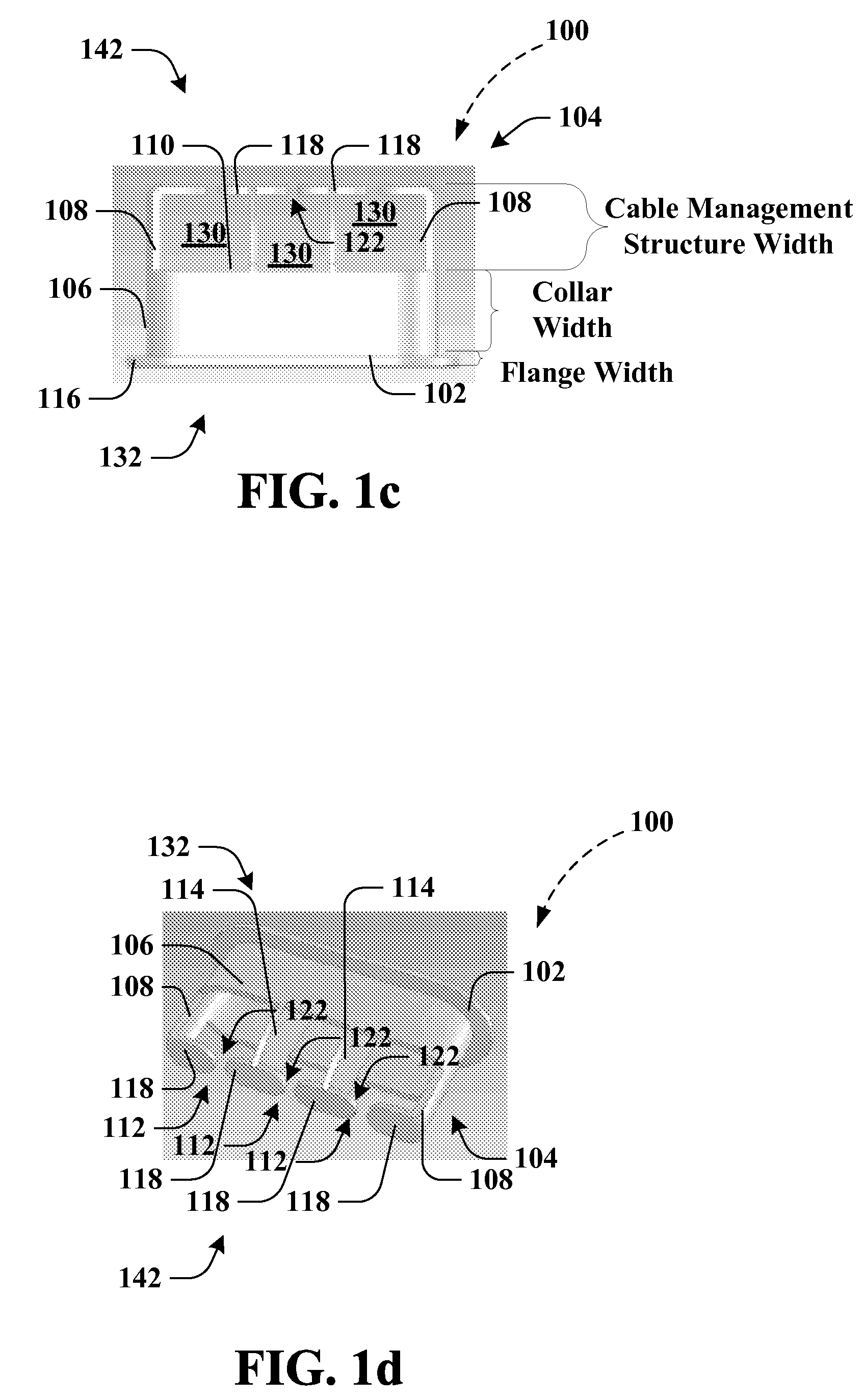 Cable management apparatus, system, and furniture structures