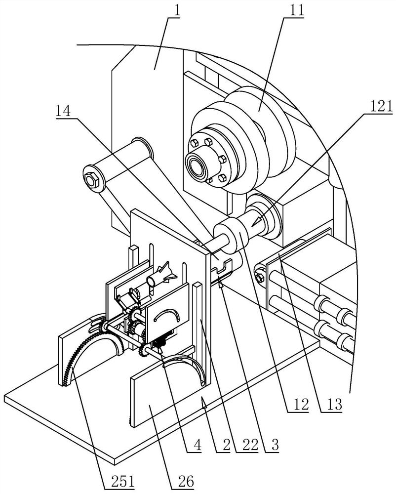 A vertical ring rolling machine with automatic loading and unloading