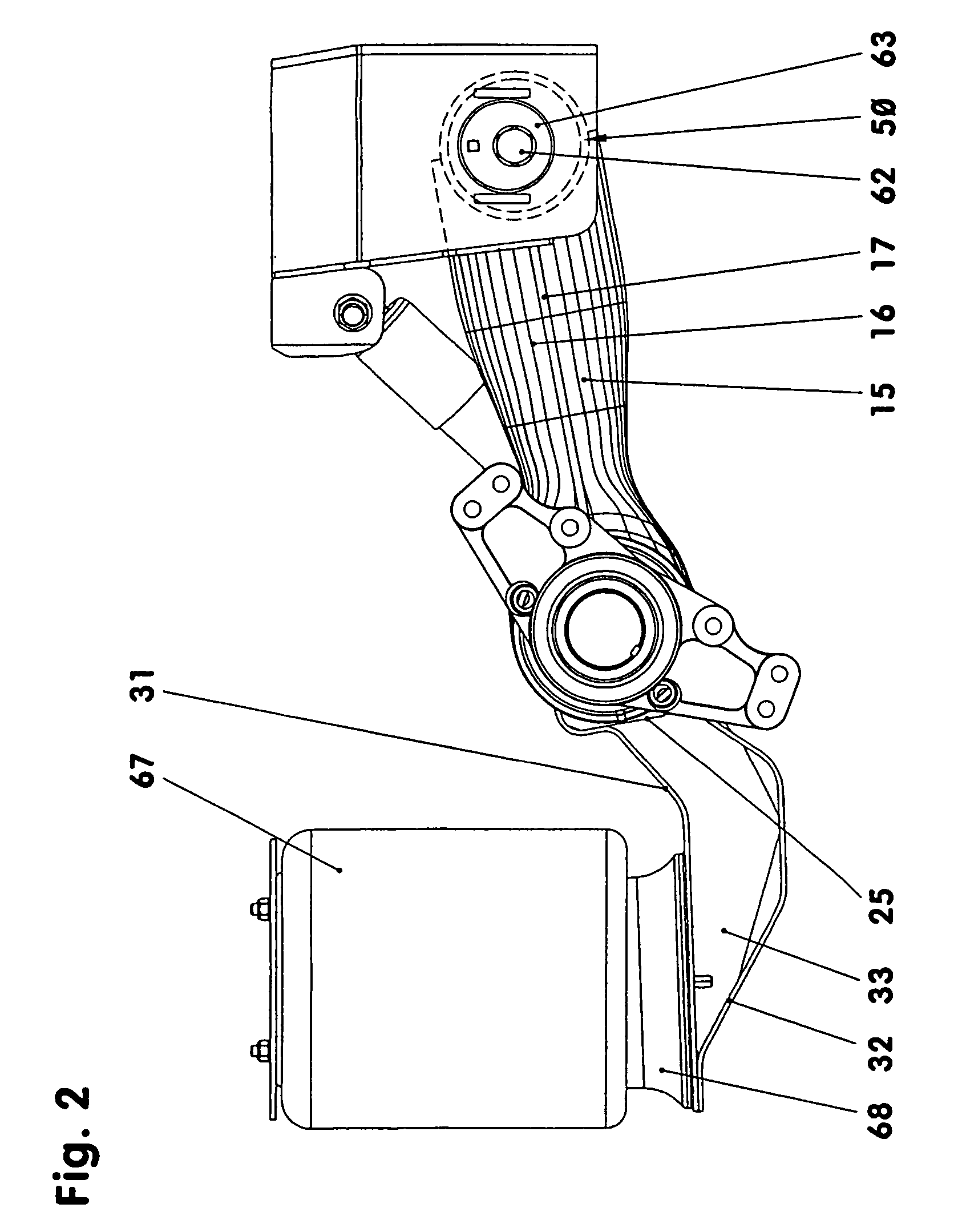 Rigid vehicle axle with integral trailing arms