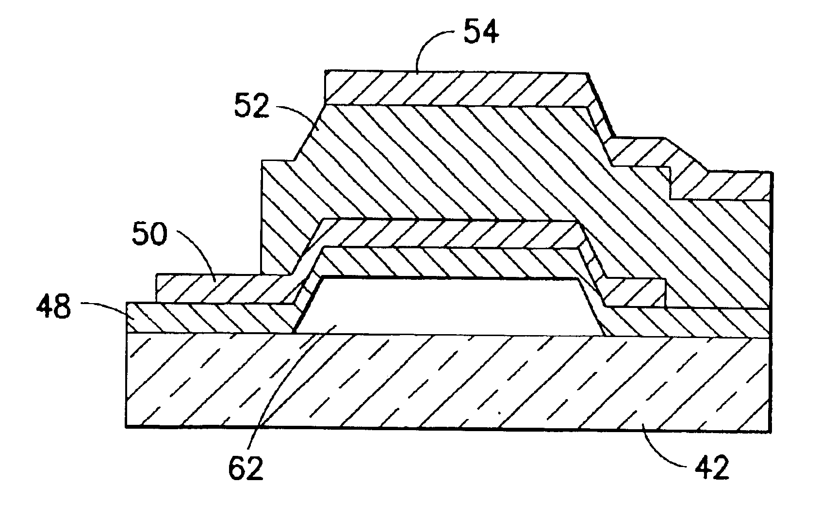 Method for fabricating a thin film bulk acoustic wave resonator (FBAR) on a glass substrate