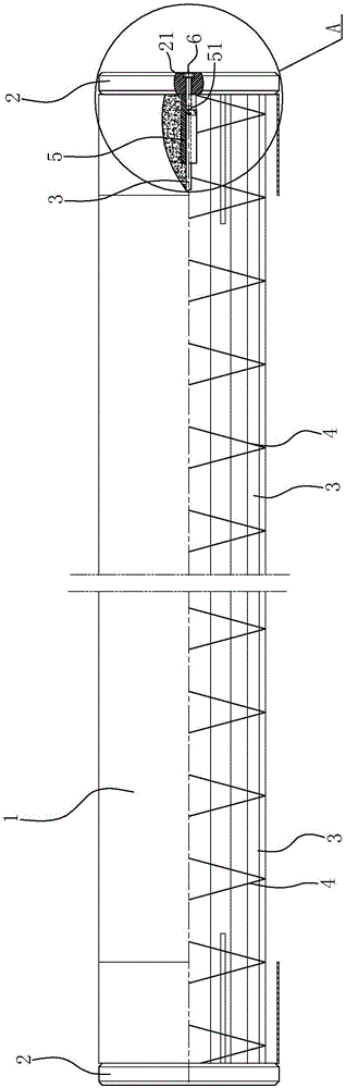 A pretensioned centrifugal concrete pile with steel strands and its manufacturing method