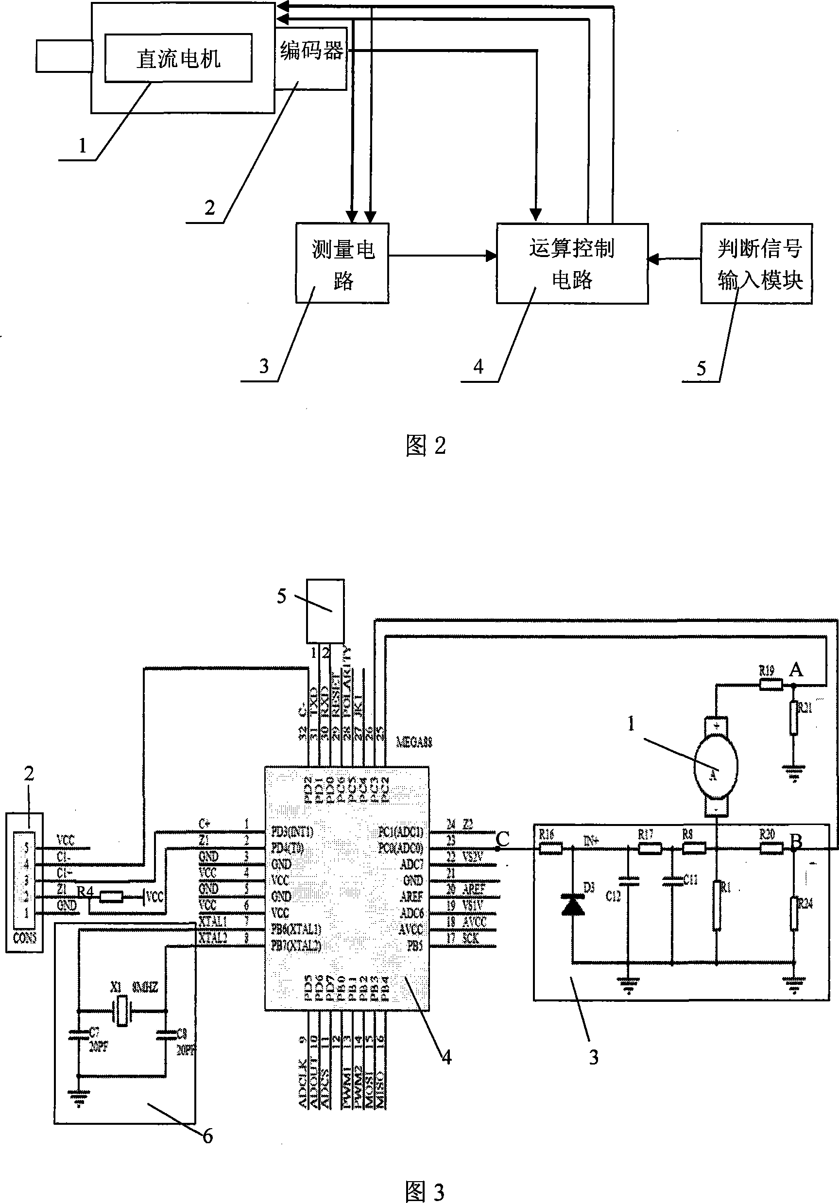 Measurement control method taking DC electric machine as force measuring device and realizing device thereof