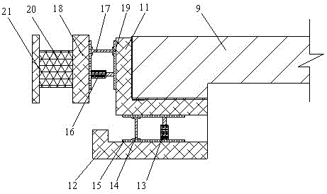 Construction method for excavating foundation pit close to existing shallow foundation protection structure