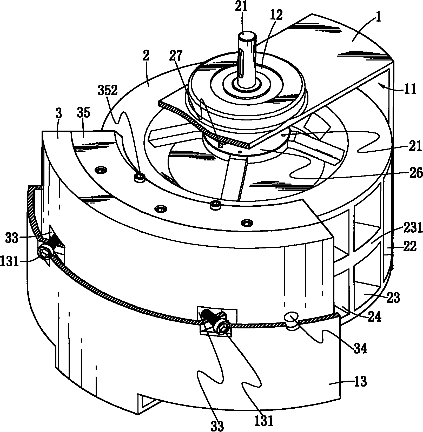 Improved structure of rotary engine