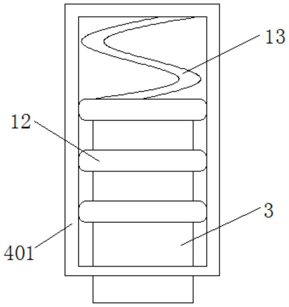 A device for cleaning dust at the bottom of a dry-type ash-proof ceiling for household use