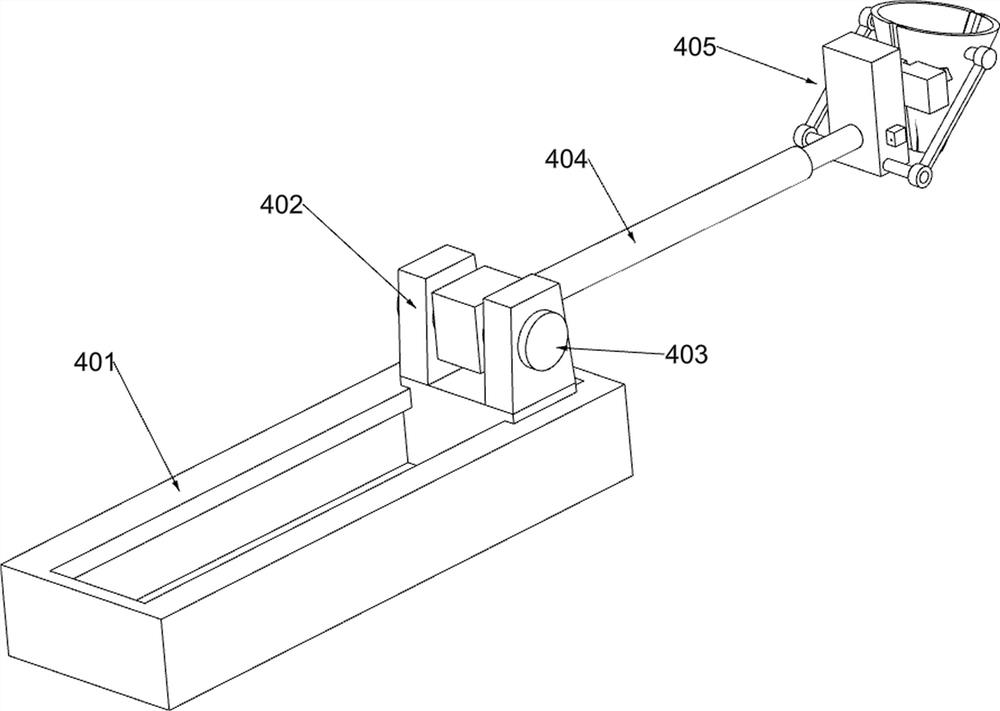 Radius-adjustable sea oil adsorption fiber cluster insertion device