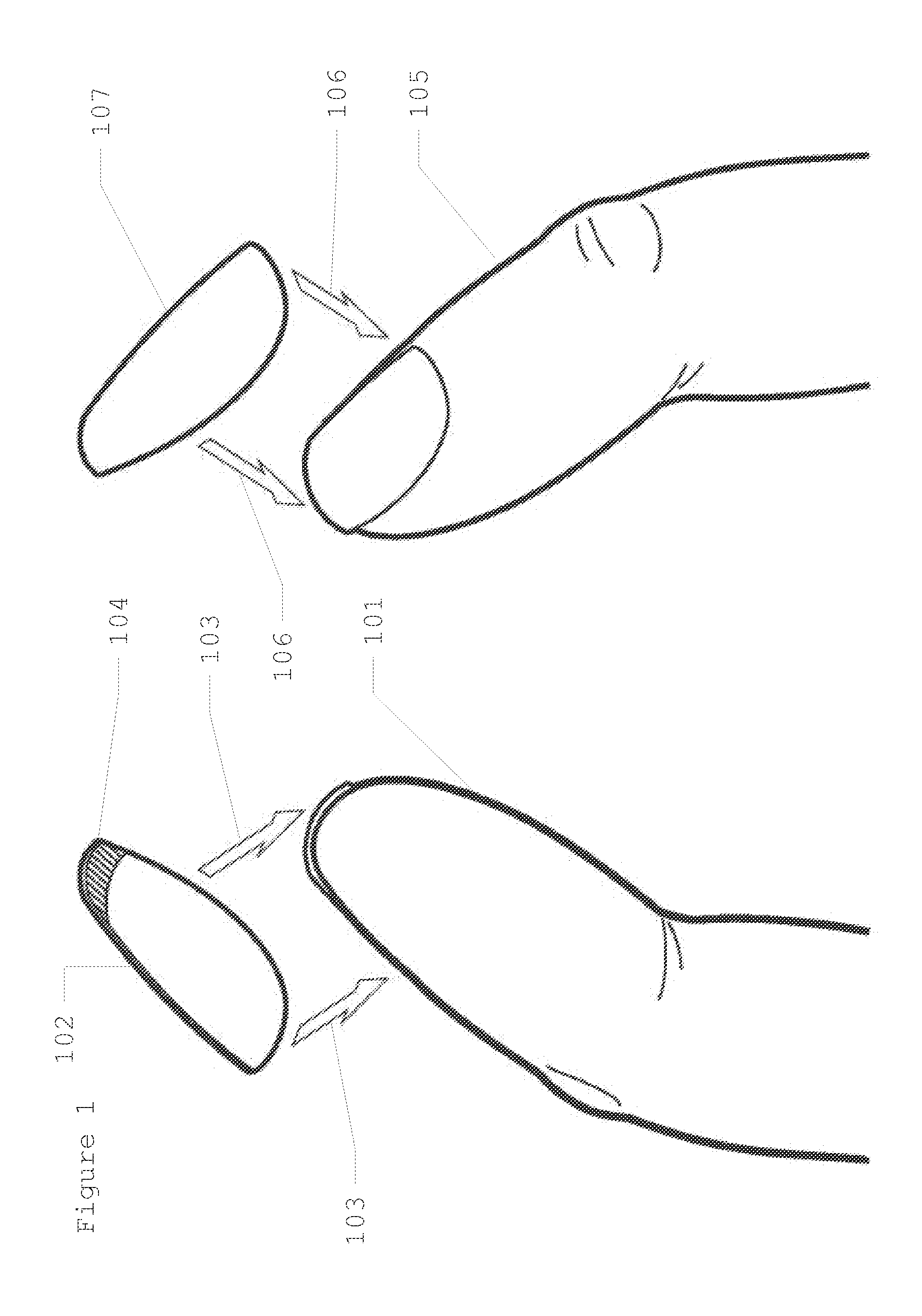 Discrete, Hidden Fingernail Mounted Date Rape Drug Detection Device