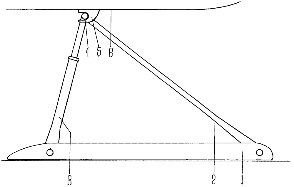 Tractive connection device between aircraft carrier catapult and carrier-based aircraft