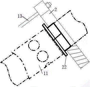 Disassembly technological equipment of main undercarriage axle sleeves and brake sleeves of 737NG series aircrafts