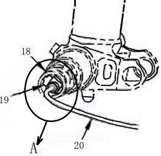 Disassembly technological equipment of main undercarriage axle sleeves and brake sleeves of 737NG series aircrafts