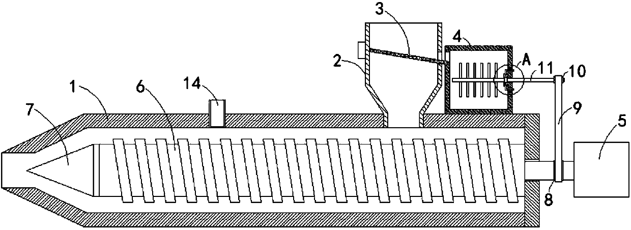 Injection device for injection molding machine