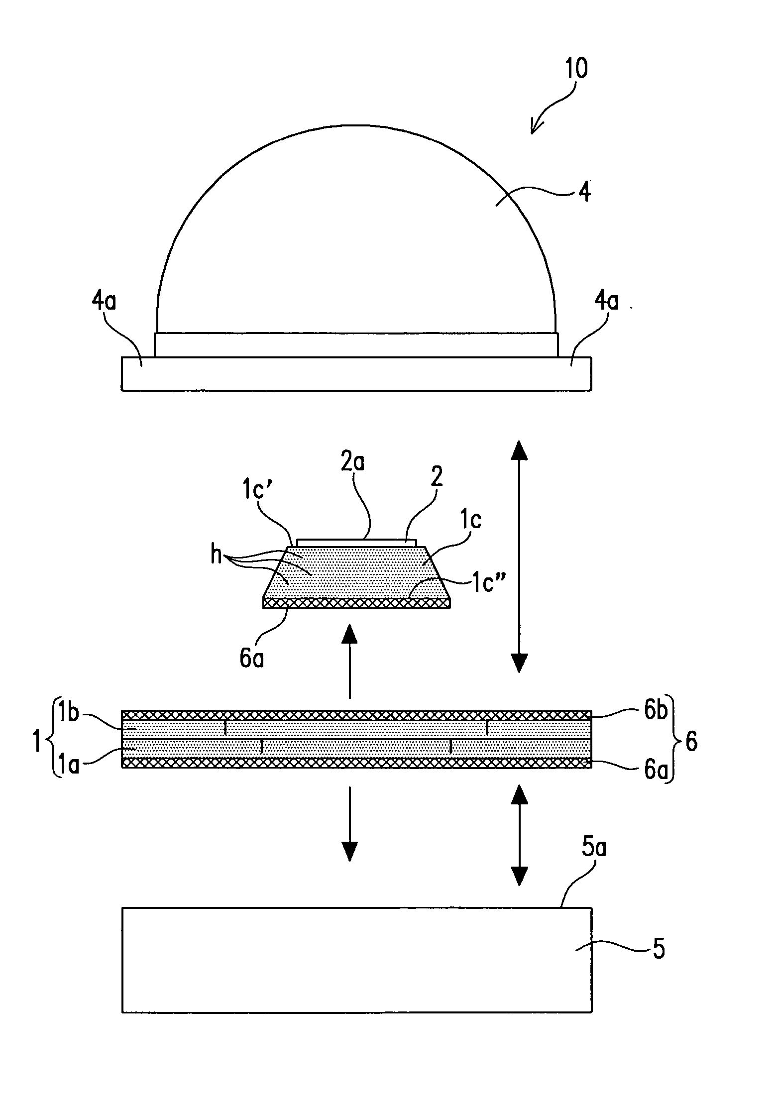 Light emitting device, method of manufacturing the same and lighting equipment