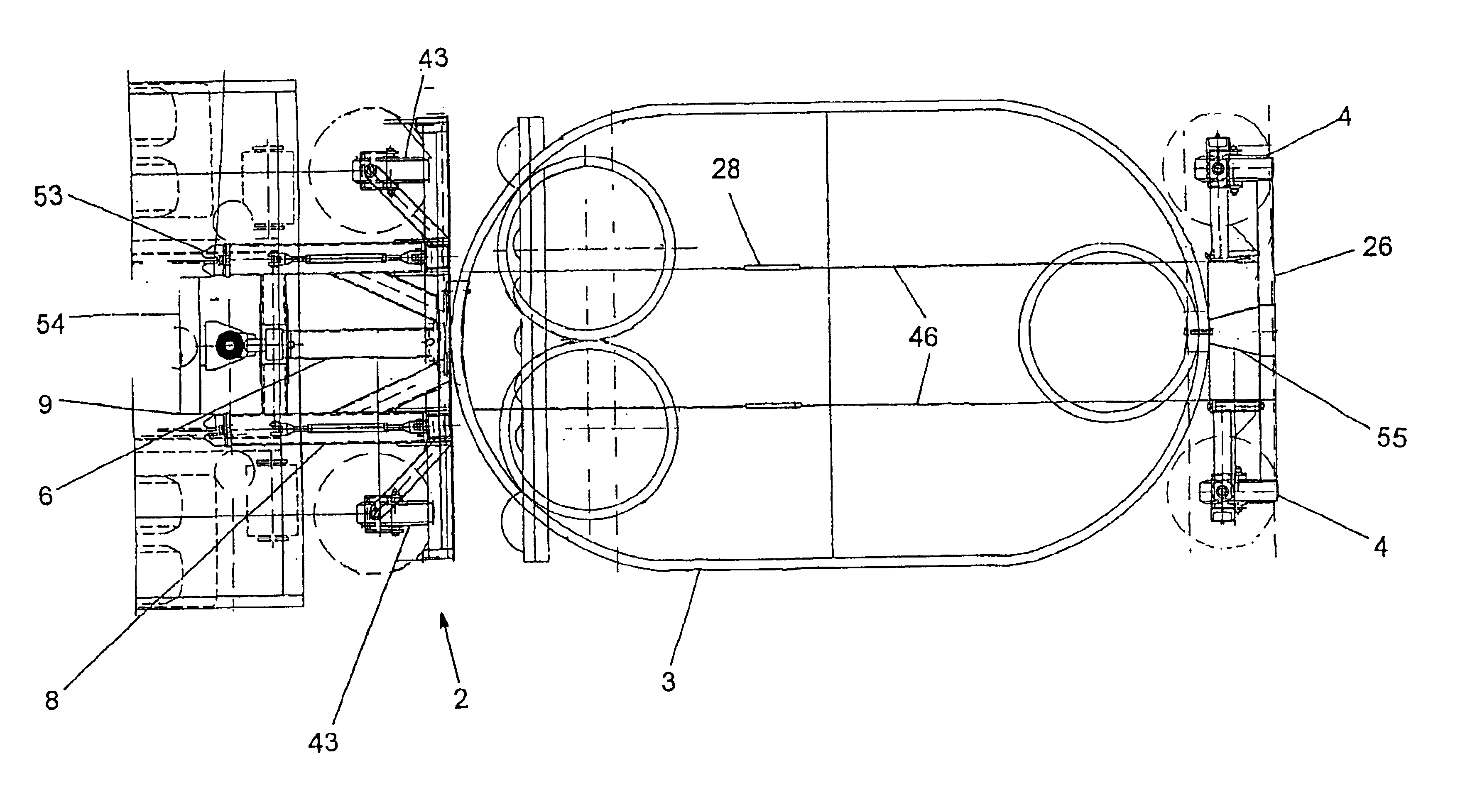 Crash attenuator for vehicle and method for transporting such attenuator