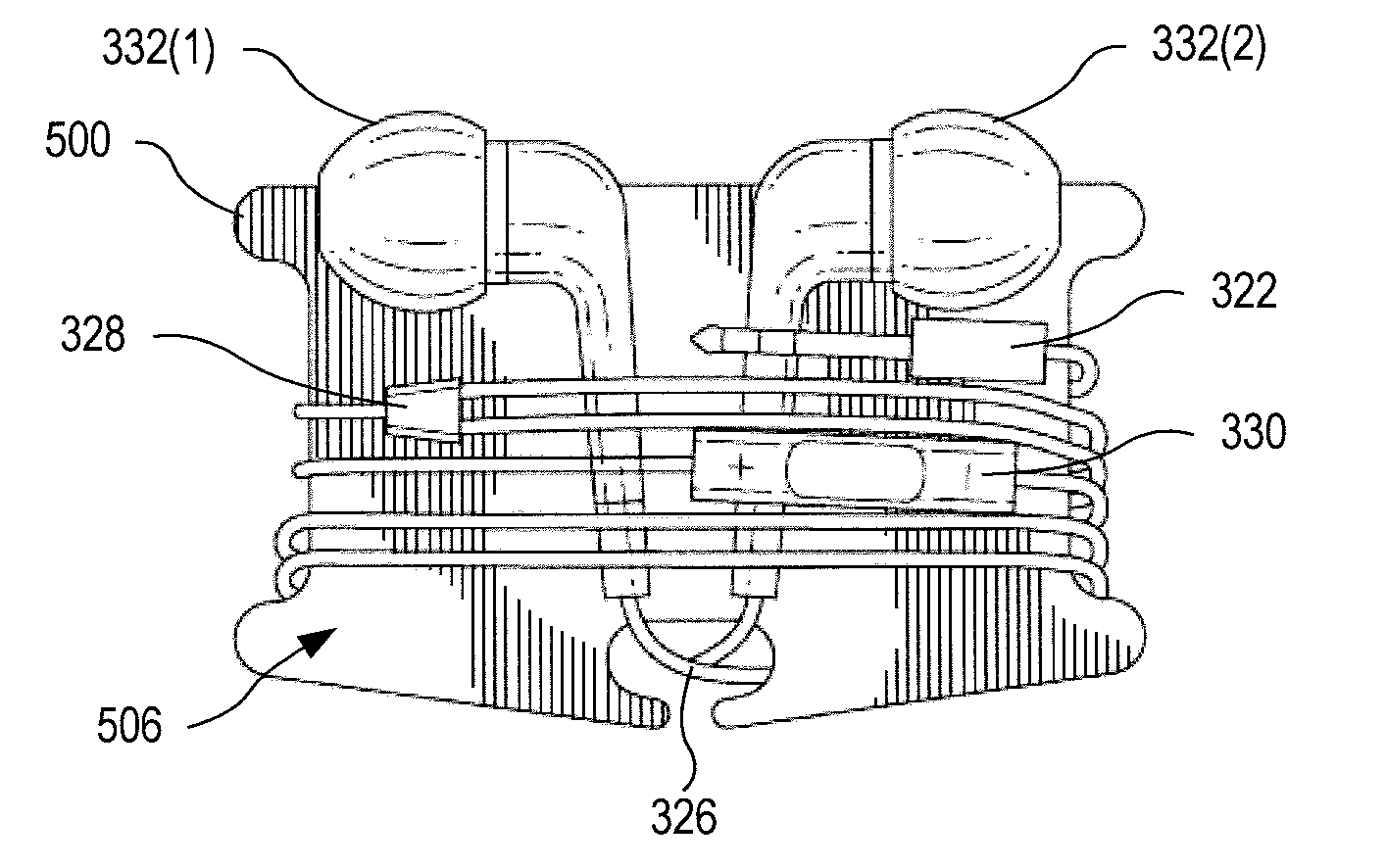 Ergonomic System For Compact Winding And Storage Of Earphone Set/Headphones Used With Digital Media Devices