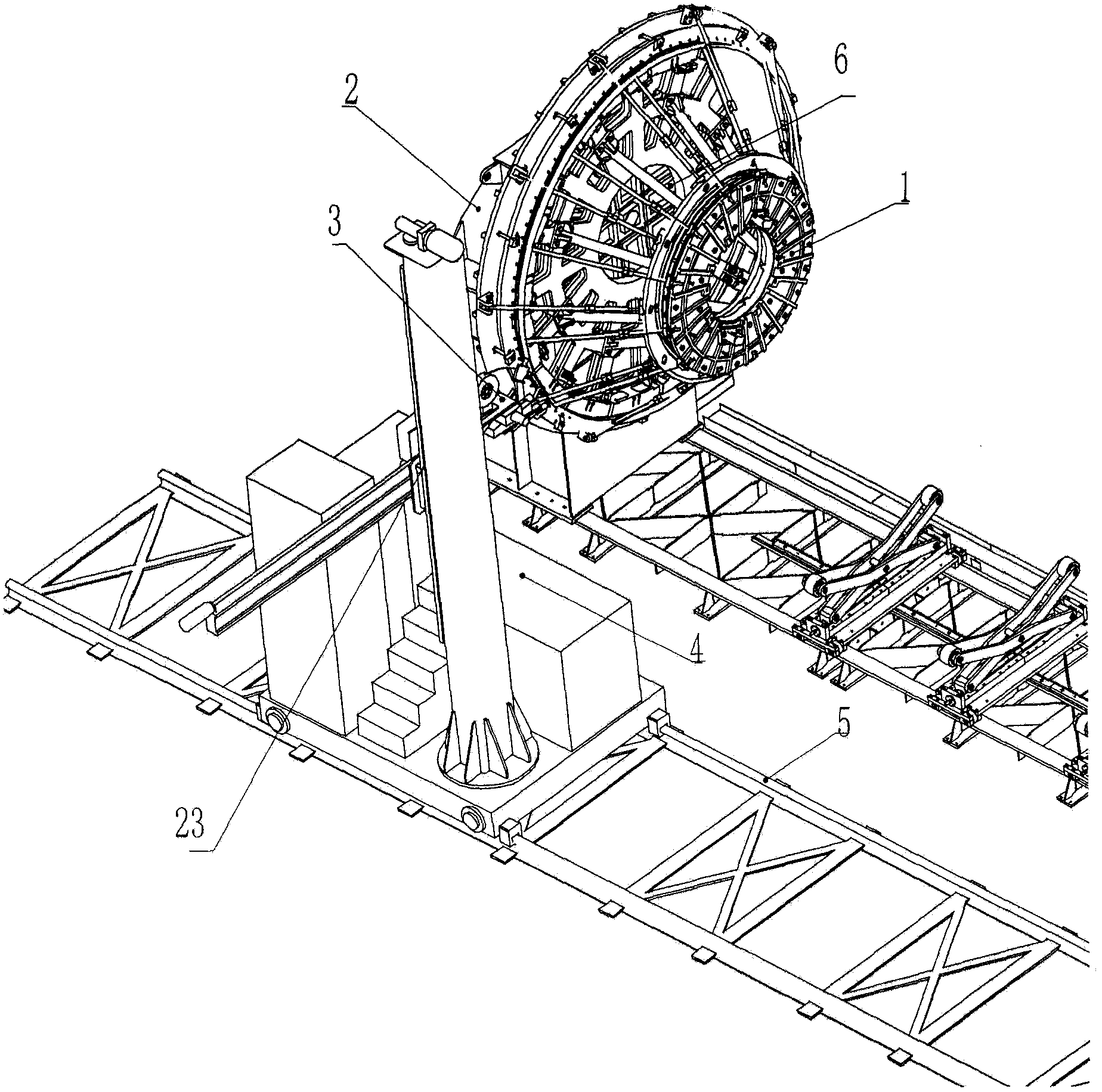 A kind of variable polarity plasma conical circular seam welding equipment and its welding method