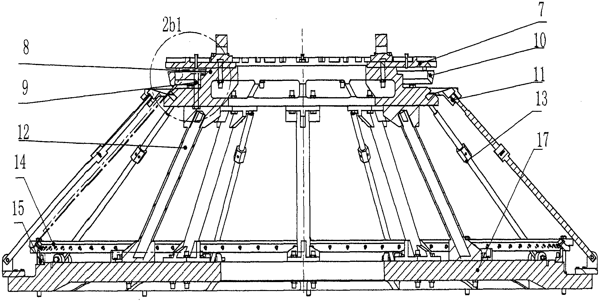 A kind of variable polarity plasma conical circular seam welding equipment and its welding method