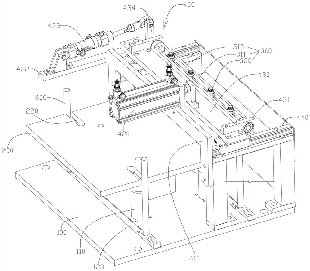 Paper feeding structure for bearing packaging machine