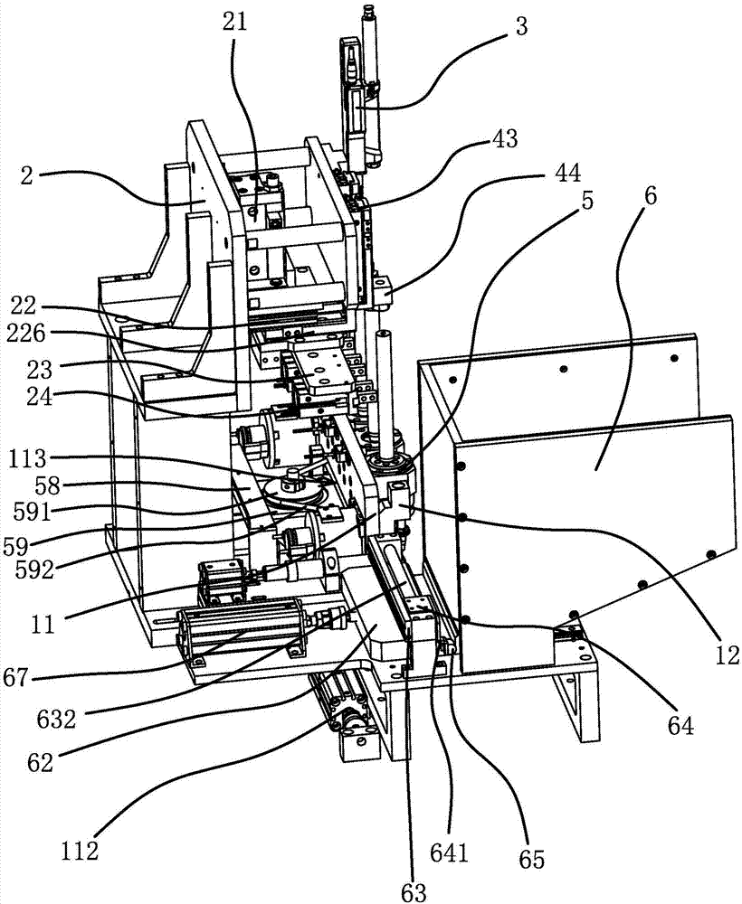 Shaft length and inner bore size detection device in shaft detection equipment