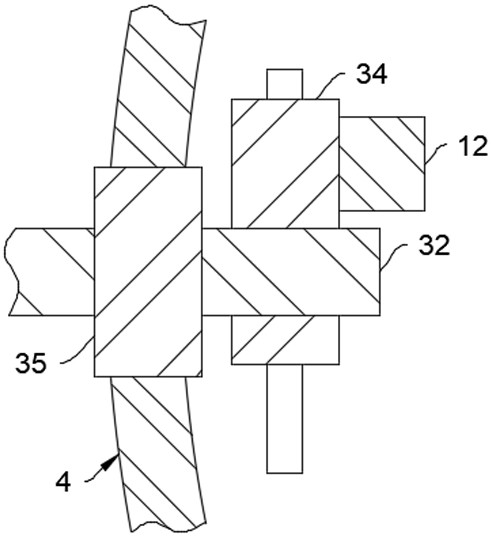 A device for cleaning debris on the surface of offshore oil pipelines