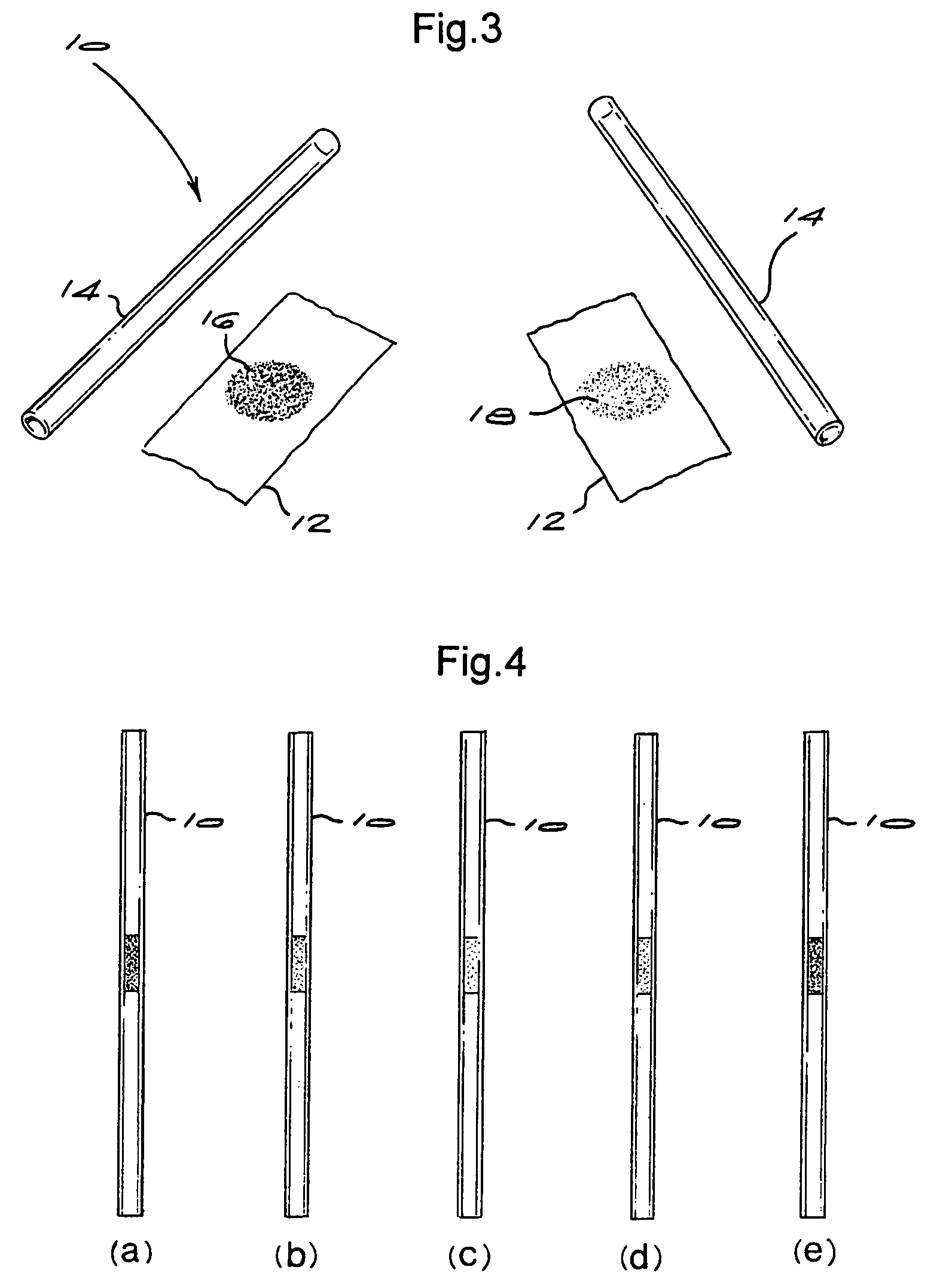 Visual indicating device for bad breath